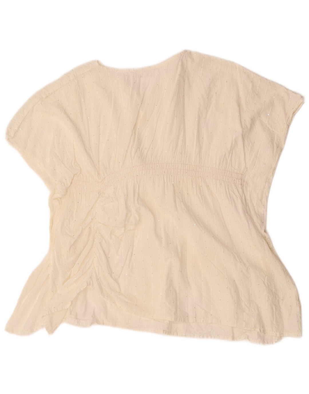 Bluzka damska ZARA Batwing Top UK 16, duża, biała