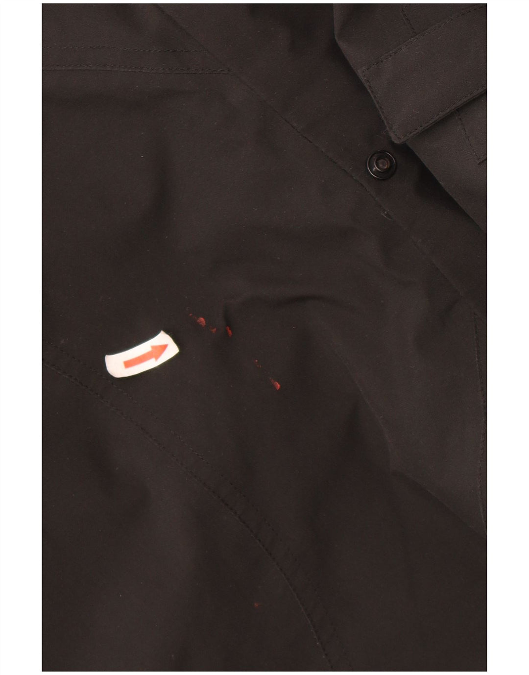 Damska kurtka przeciwdeszczowa Sprayway z kapturem, oversize UK 10, mała, czarna, poliester