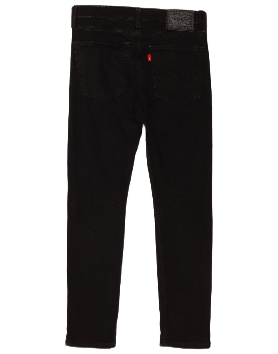 Męskie jeansy Levi's 510 Skinny W30 L30 Czarna bawełna