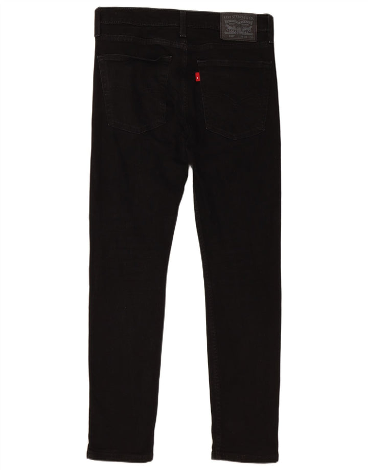 Męskie jeansy Levi's 510 Skinny W30 L30 Czarna bawełna