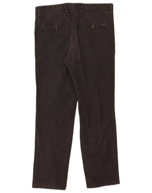 Męskie spodnie Chino Massimo Dutti Slim Fit EU 42 Large W32 L29 Szara bawełna