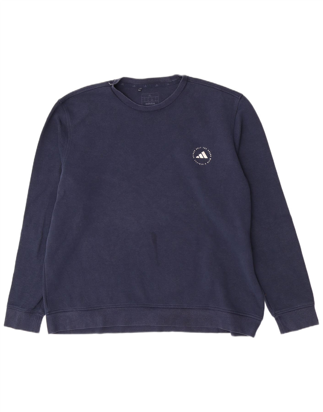 Bluza męska Adidas o regularnym kroju XL, granatowa, bawełniana
