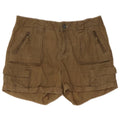 Damskie spodenki cargo Topshop UK 8 Small W30 Khaki Lyocell