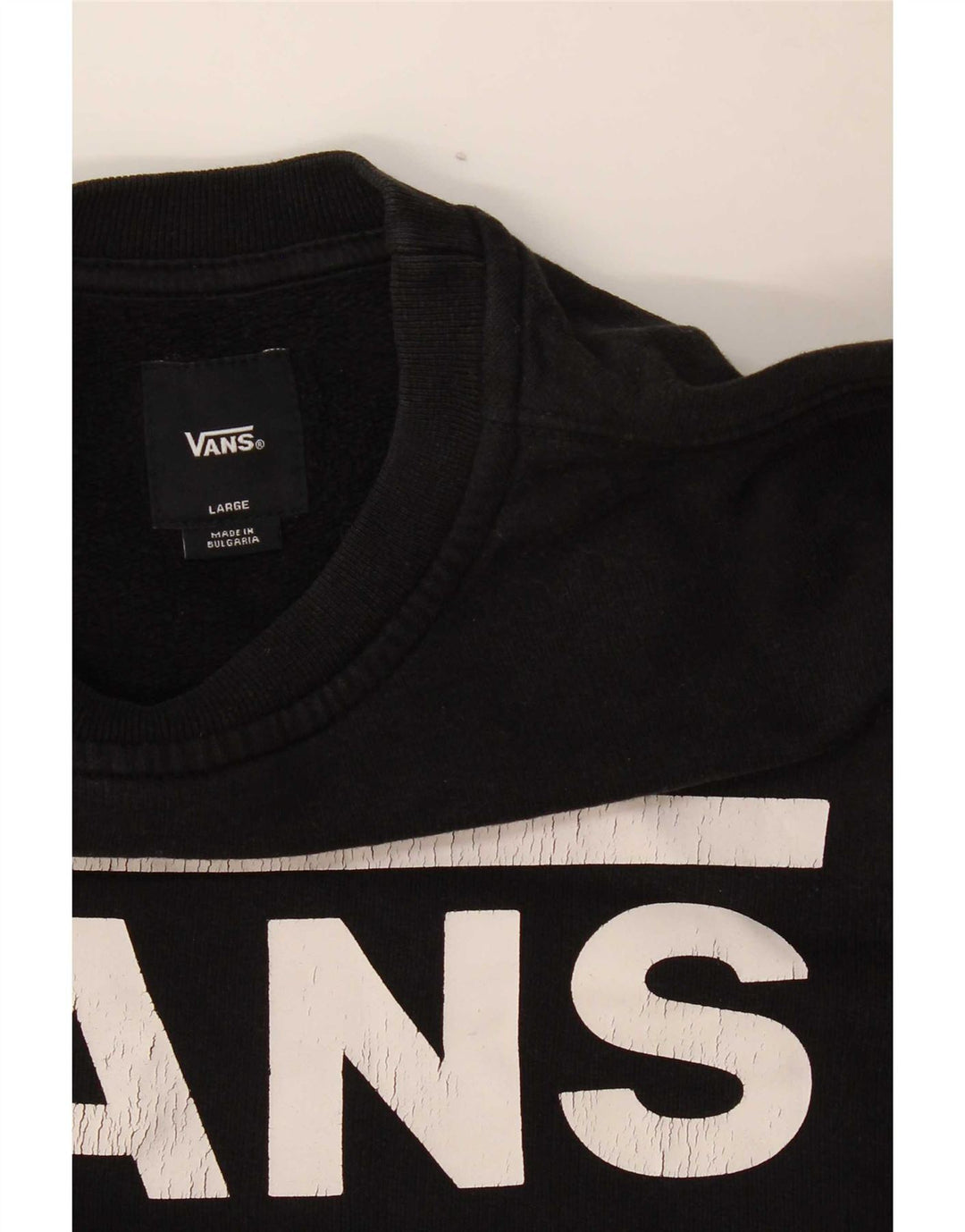 Damska bluza Vans Graphic Jumper UK 16, duża, czarna