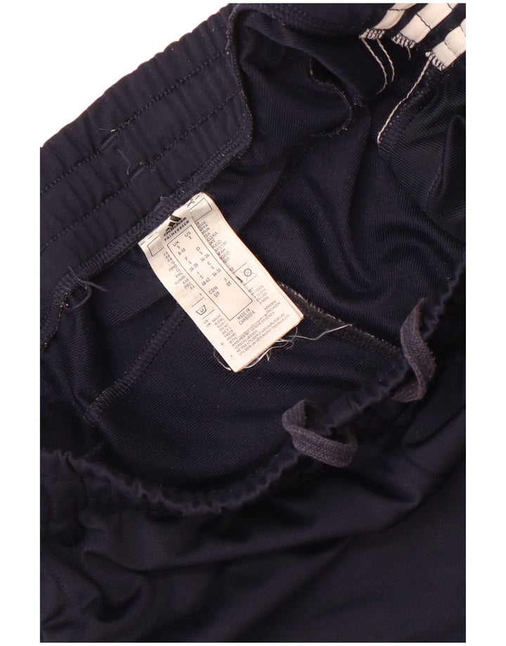 Damskie spodnie dresowe Adidas UK 8/10, małe, granatowe, poliestrowe