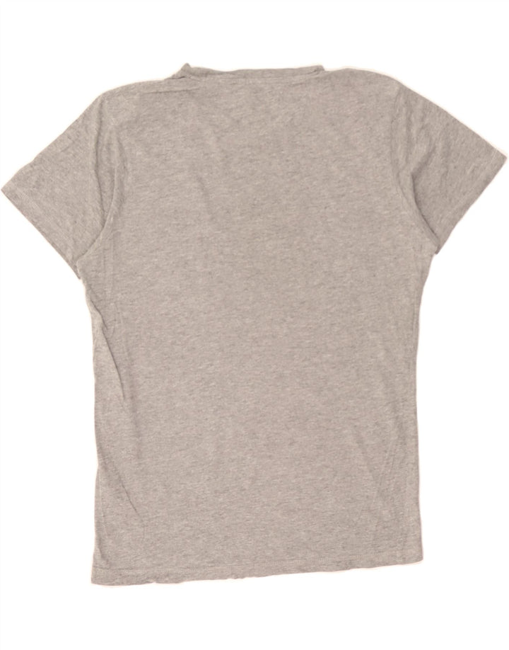 JACK & JONES Mens Graphic T-Shirt Top Large Grey Cotton Vintage Jack & Jones and Second-Hand Jack & Jones from Messina Hembry 