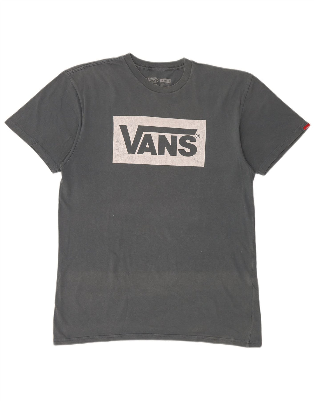 Męski T-shirt Vans Classic Graphic, duży, szary