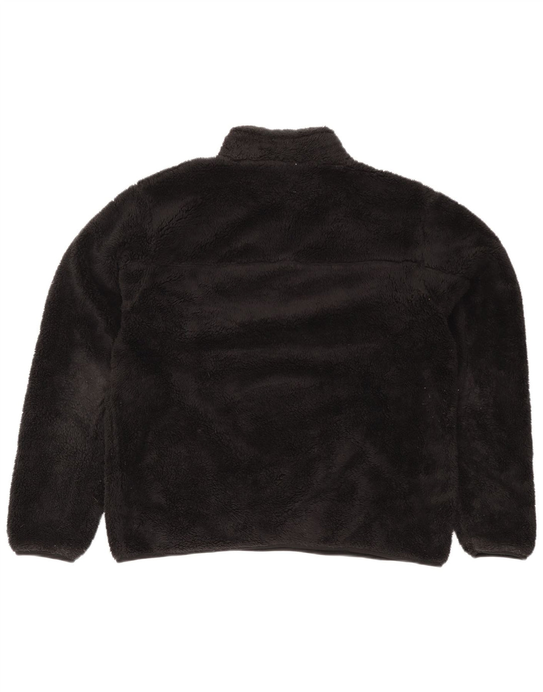 Męski sweter polarowy Mountain Warehouse z zamkiem błyskawicznym XL, czarny, poliester