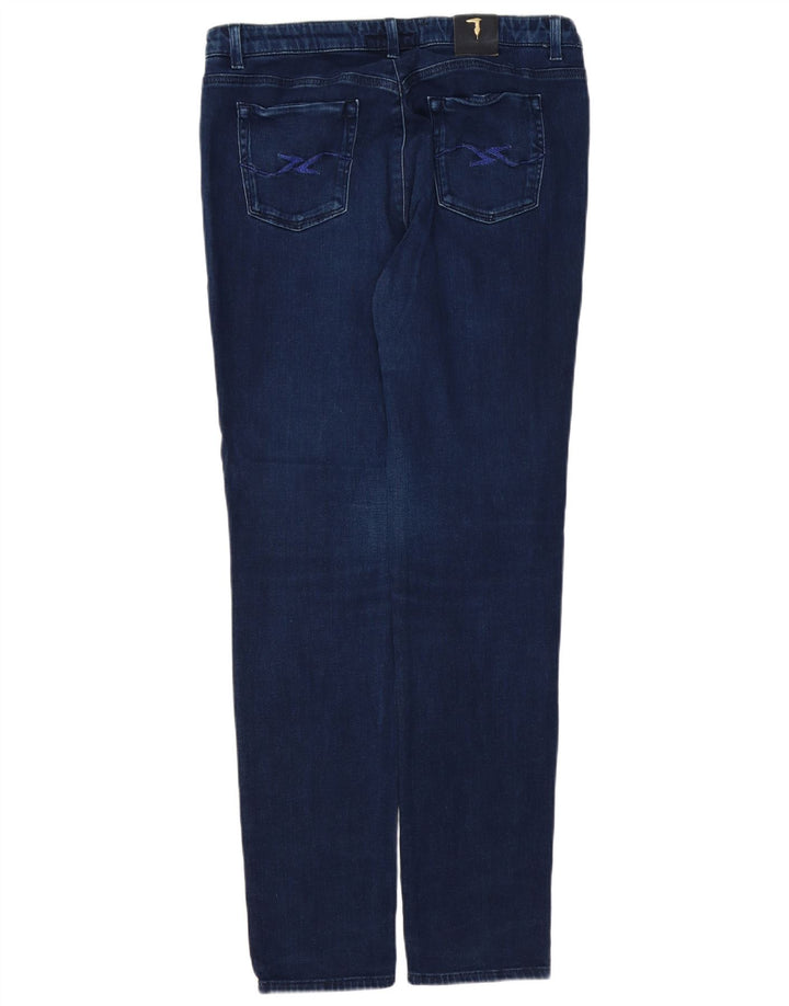 Dżinsy damskie TRUSSARDI IT 49 XL W35 L32 Granatowy poliester