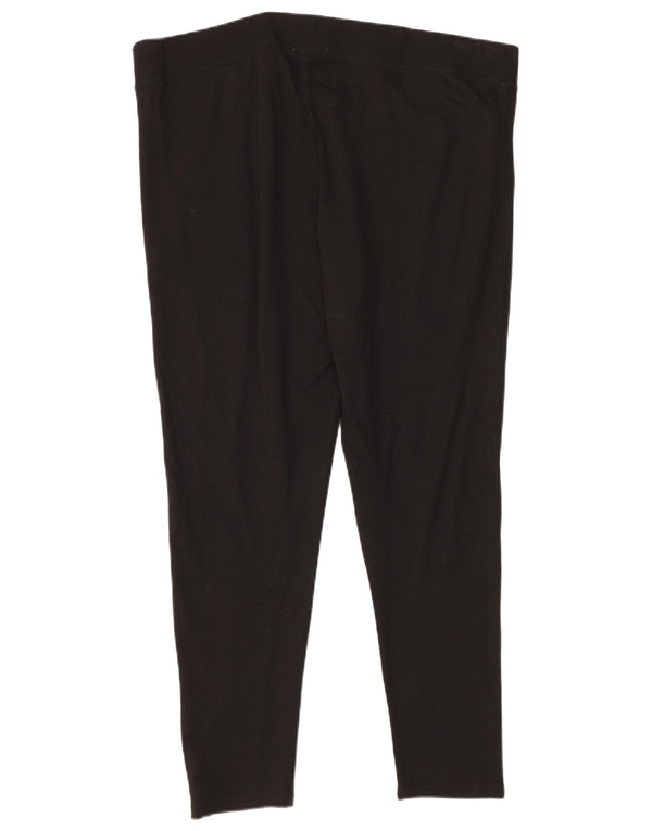 Legginsy damskie Topshop UK 18 XL, czarna wiskoza
