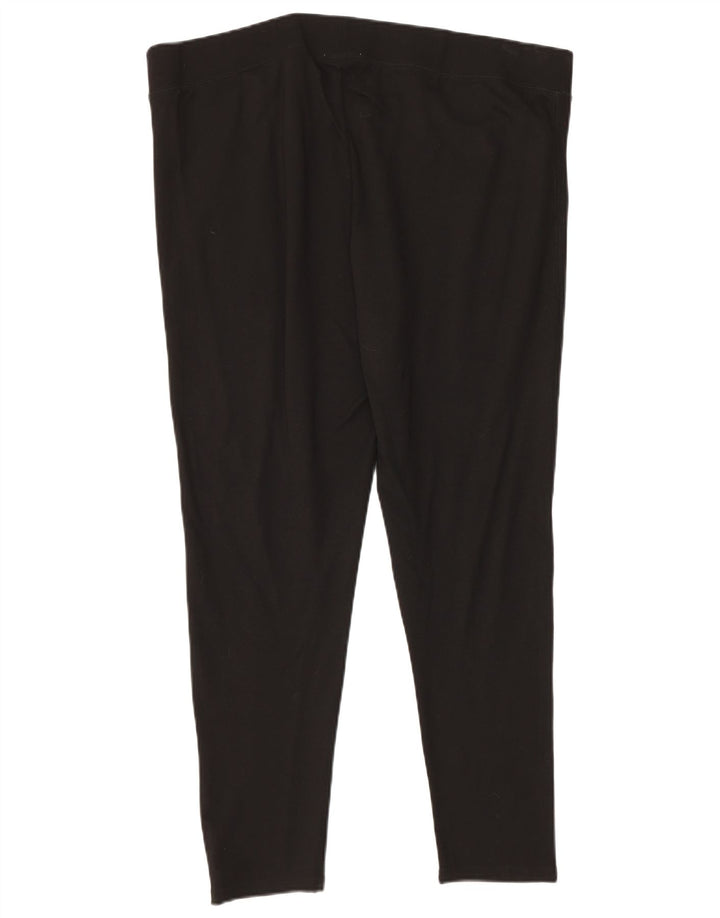 Legginsy damskie Topshop UK 18 XL, czarna wiskoza