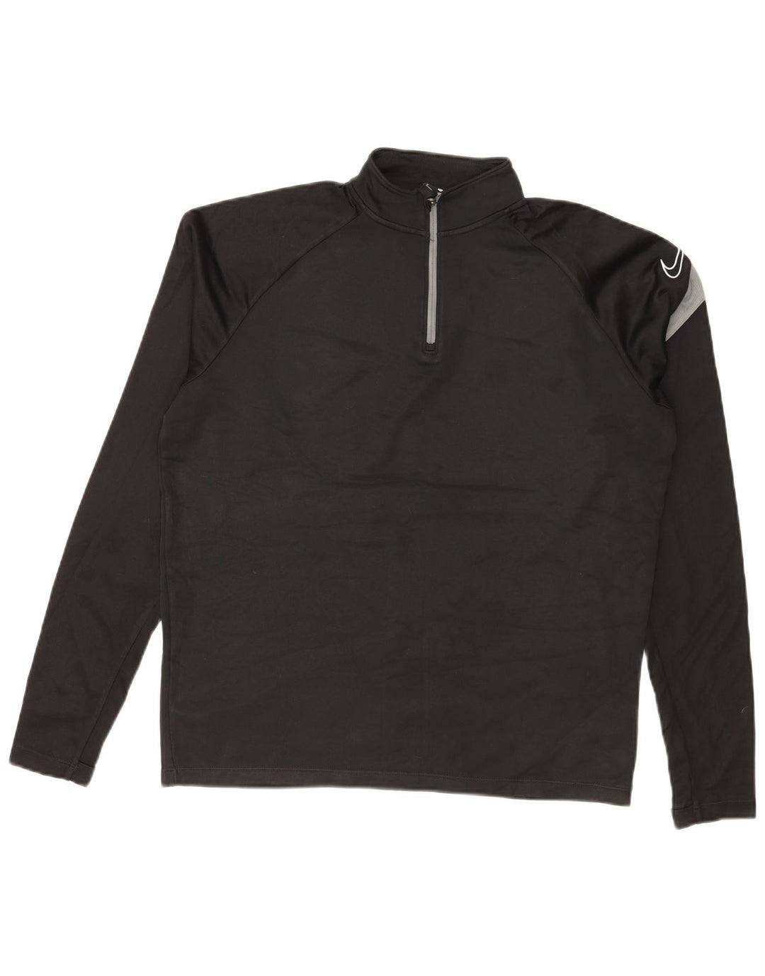 Męska bluza Nike Dri Fit z grafiką, kolor średnio czarny
