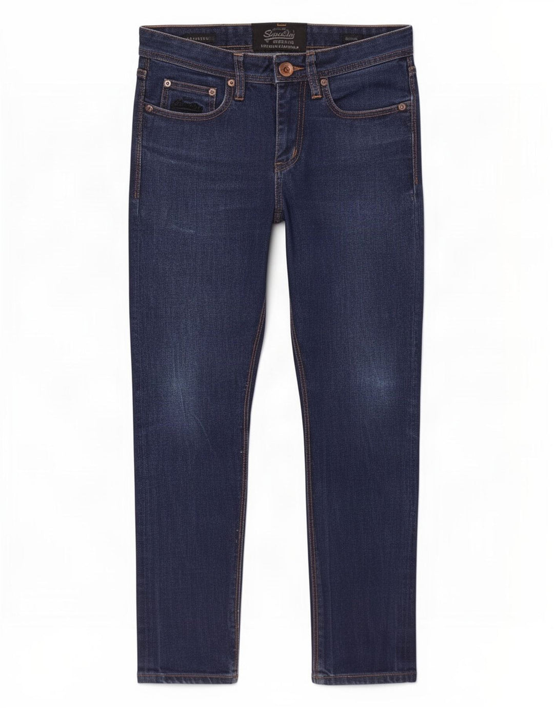 Damskie jeansy Superdry Corpporal W28 L28 granatowe