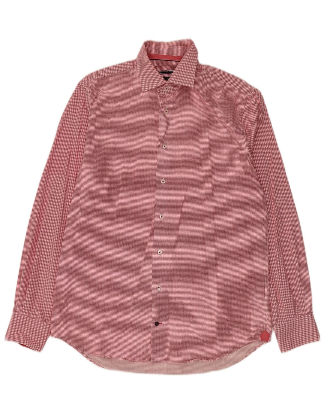 Koszula męska Tommy Hilfiger rozmiar 39 15 1/2 Średnia czerwona pepitka