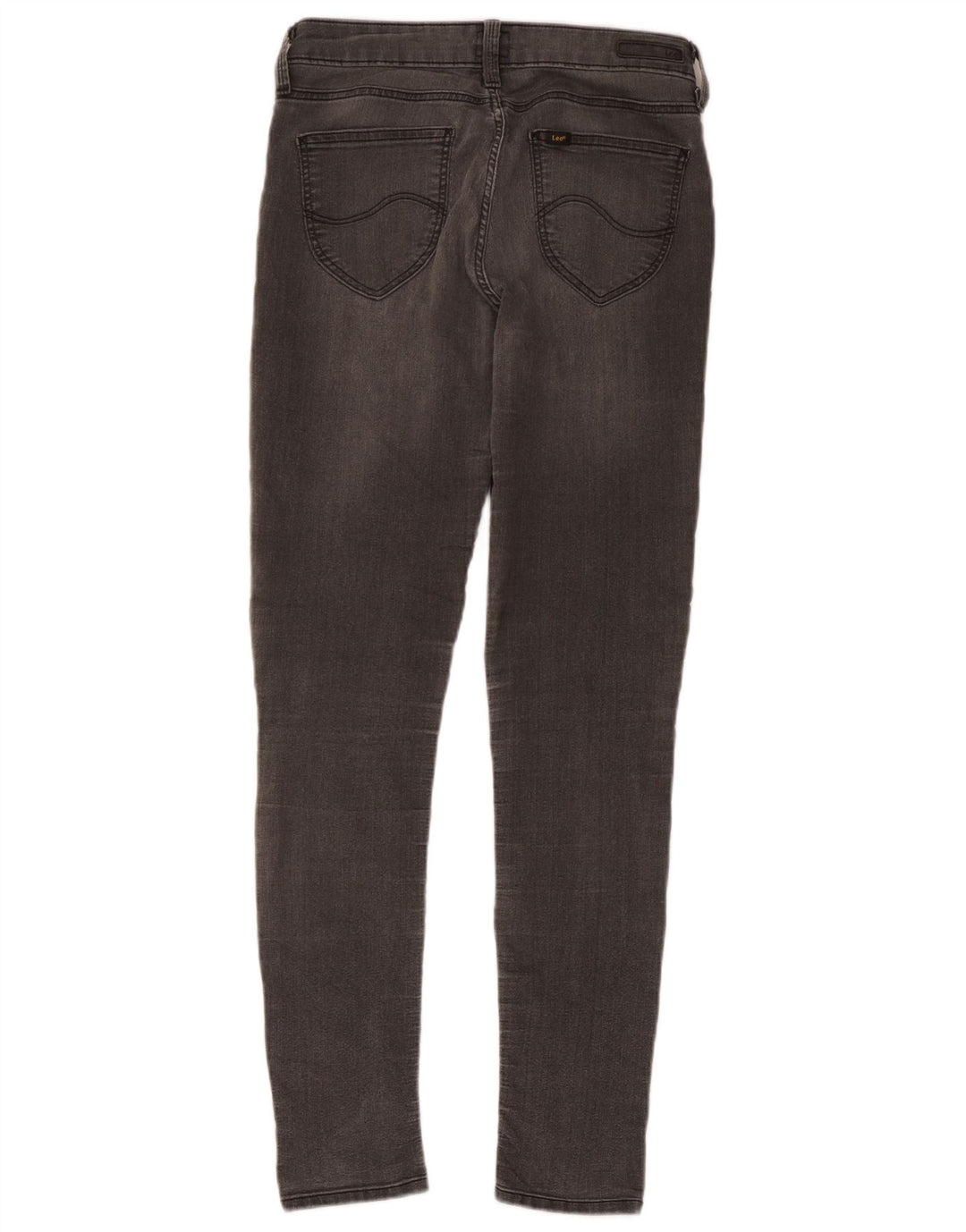 Damskie jeansy Lee Skinny W30 L33 Szara bawełna