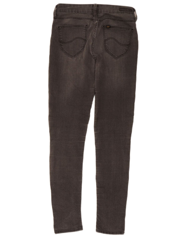 Damskie jeansy Lee Skinny W30 L33 Szara bawełna