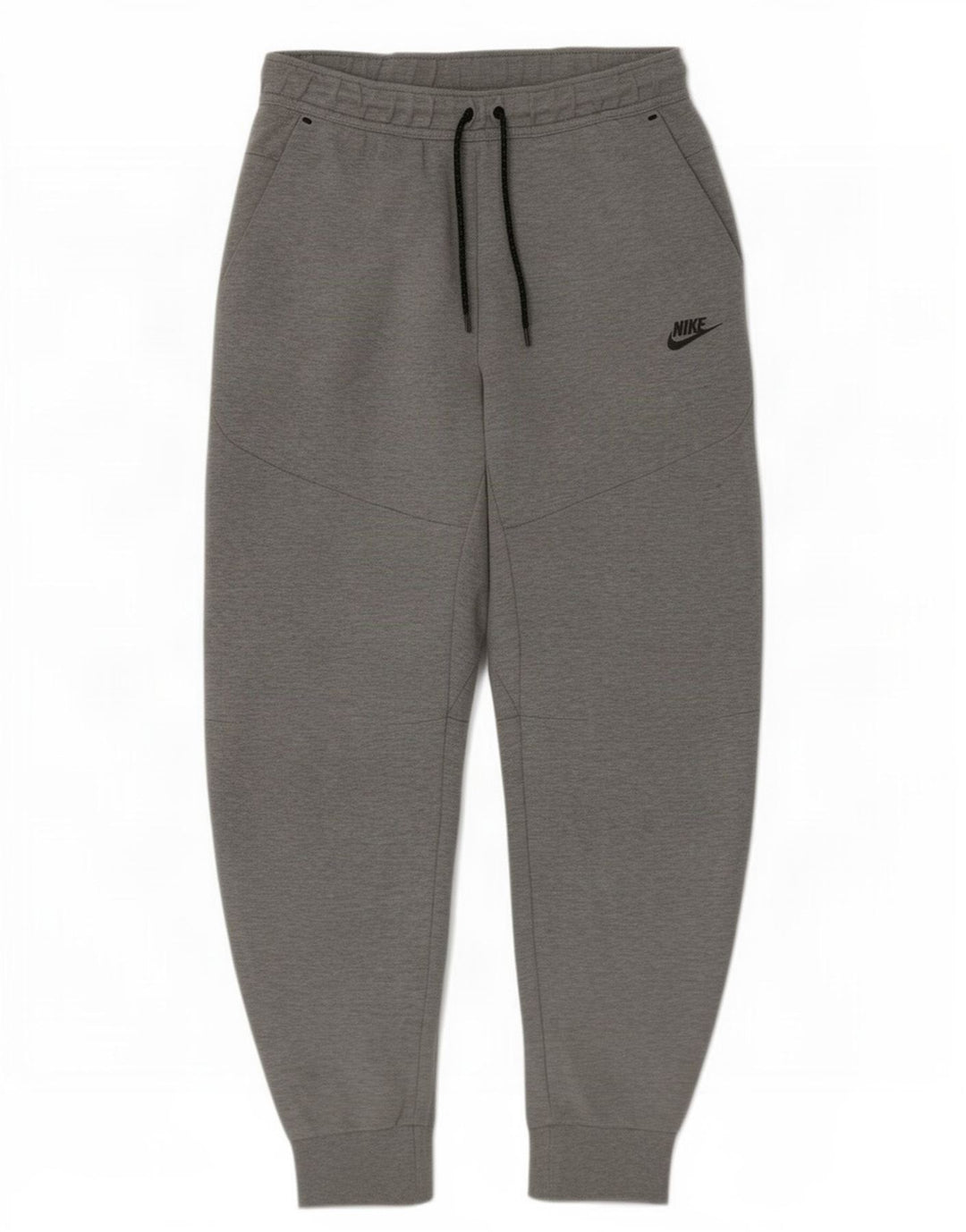 Męskie spodnie dresowe Nike, średnioszare, poliestrowe