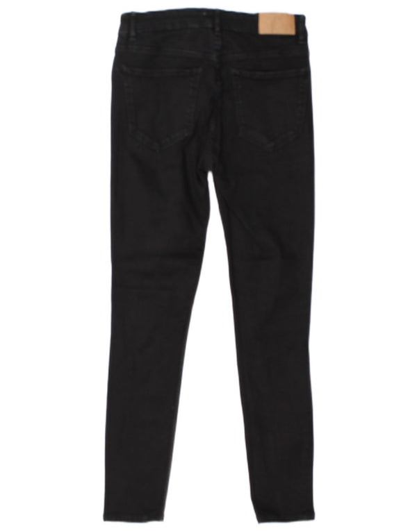Damskie jeansy skinny Zara EU 38 Small W28 L26 Czarna bawełna