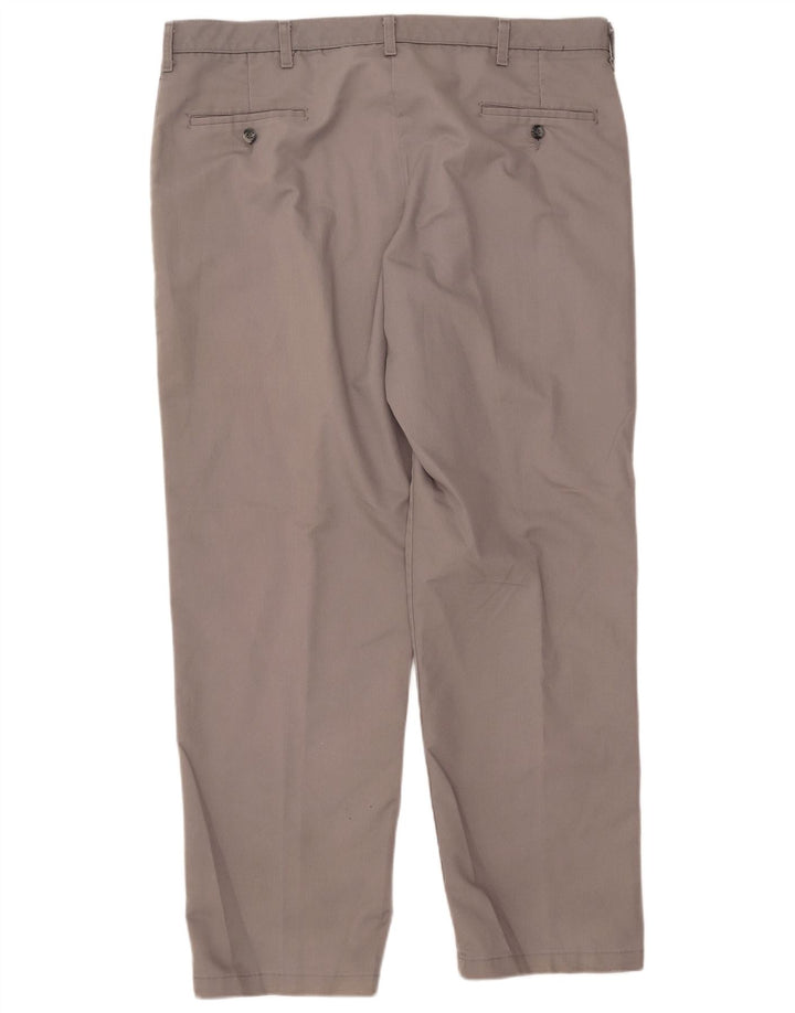 Męskie spodnie chino Lee Straight Classic Fit W40 L32 Szary poliester