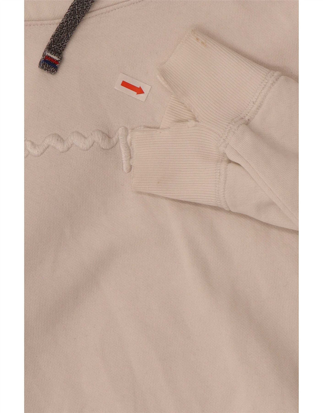 Damska bluza z kapturem Champion Graphic UK 14 Medium White