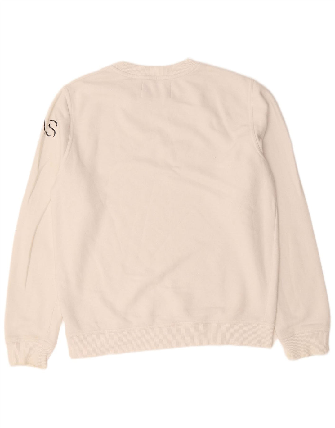 Męska bluza z grafiką Calvin Klein Jeans, duża, biała, bawełniana