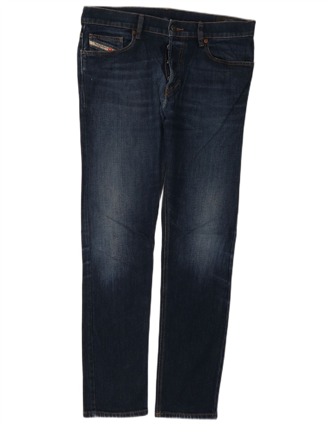 DIESEL Męskie dżinsy D-Luster W33 L30 Niebieska bawełna