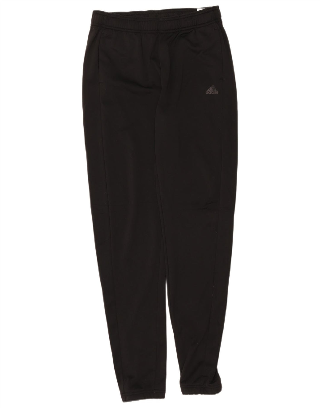 ADIDAS Boys Tracksuit Trousers Joggers 15-16 Years Black Polyester