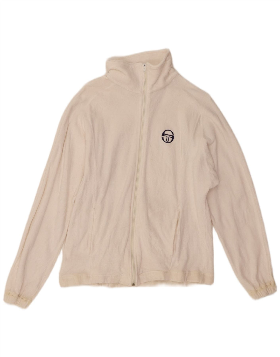 SERGIO TACCHINI Mens Tracksuit Top Jacket IT 44 XS White