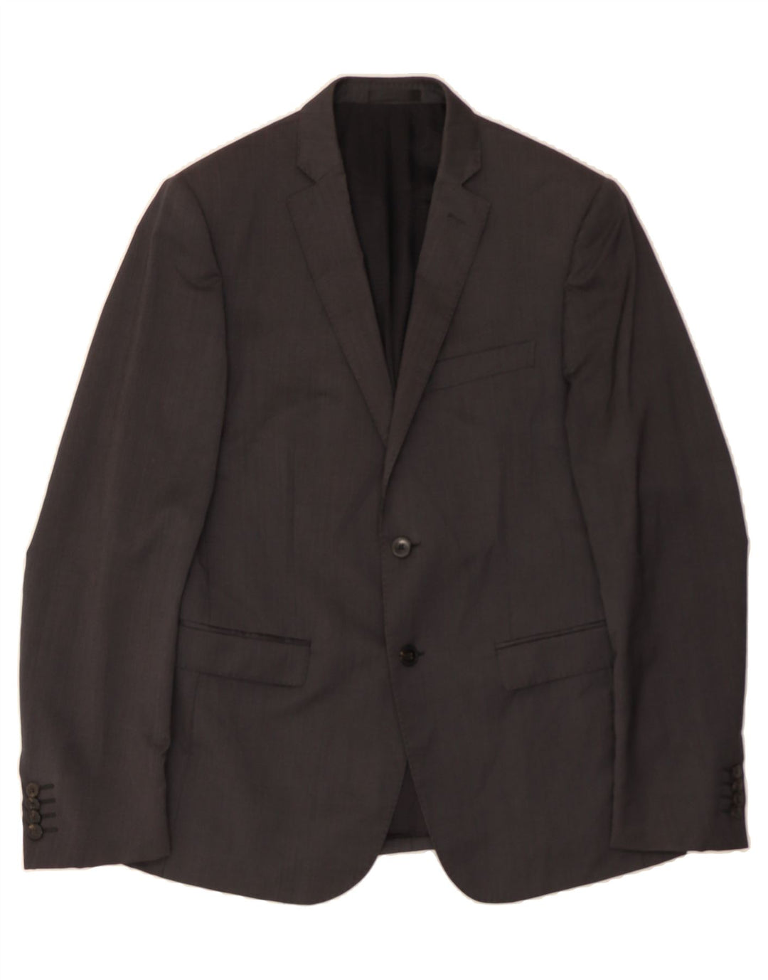 PAL ZILERI Mens 2 Button Blazer Jacket IT 52 XL Grey Wool Vintage Pal Zileri and Second-Hand Pal Zileri from Messina Hembry 