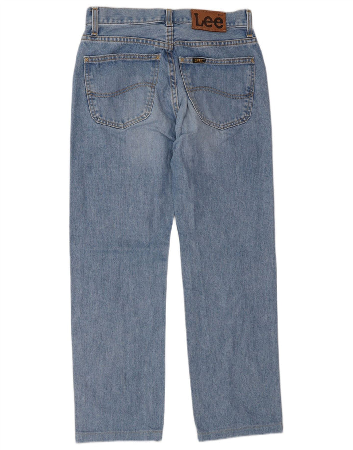 Damskie jeansy Lee Straight W28 L28 Niebieskie