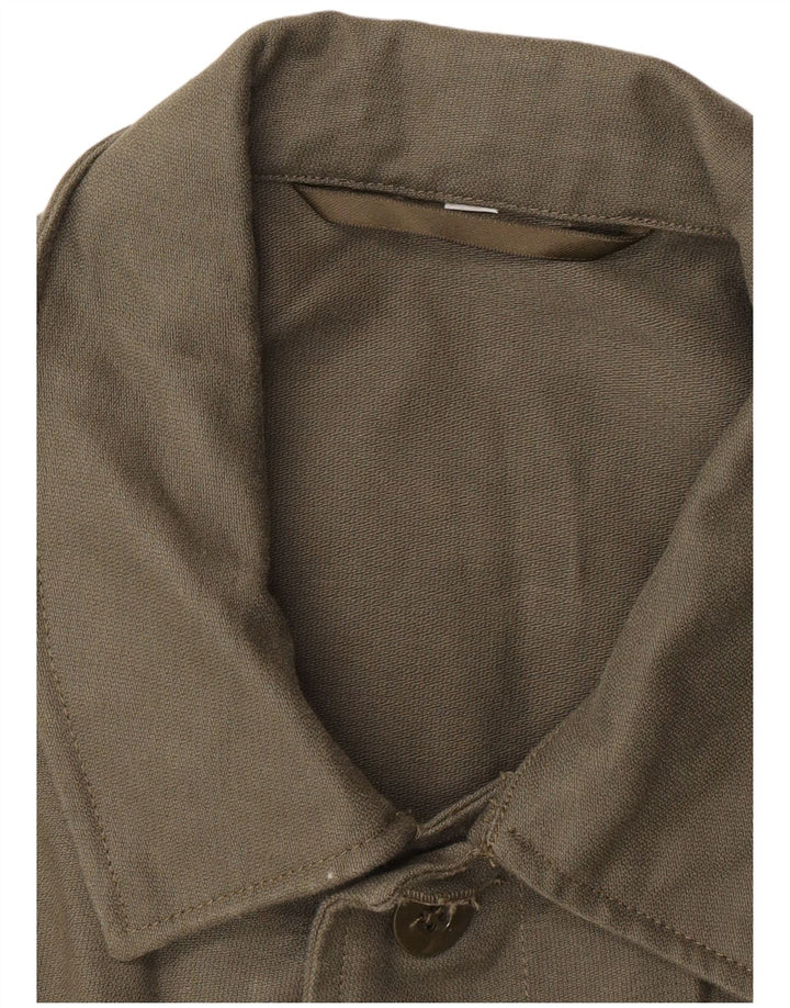 Vintage męska kurtka wojskowa UK 42 XL Khaki