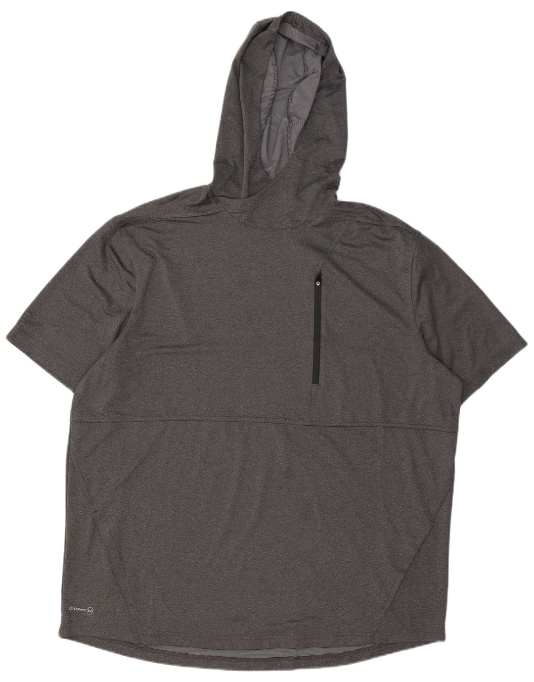 Top męski z kapturem i kapturem RUSSELL ATHLETIC UK 50/52 2XL szary
