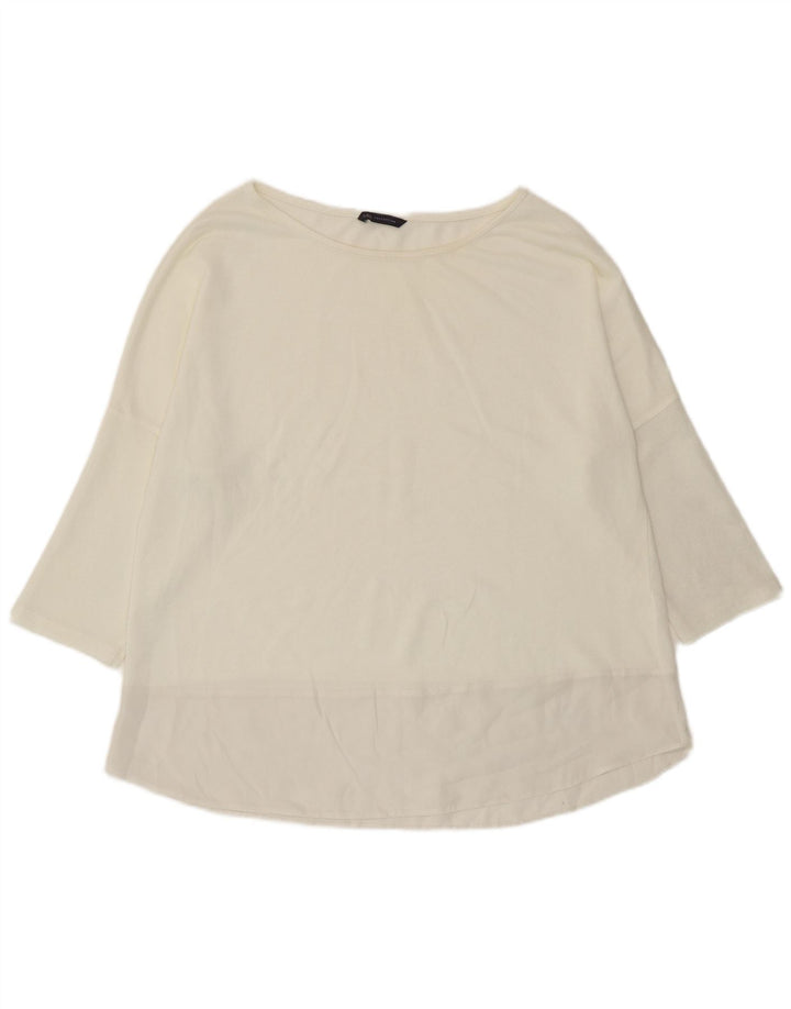 Marks & Spencer Damski top z rękawem 3/4, UK 18 XL, złamana biel