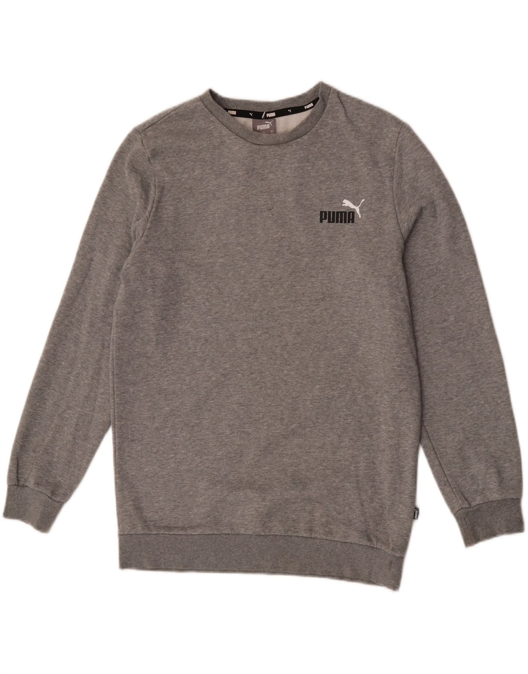 Męska bluza Puma, mała, szara, nakrapiana