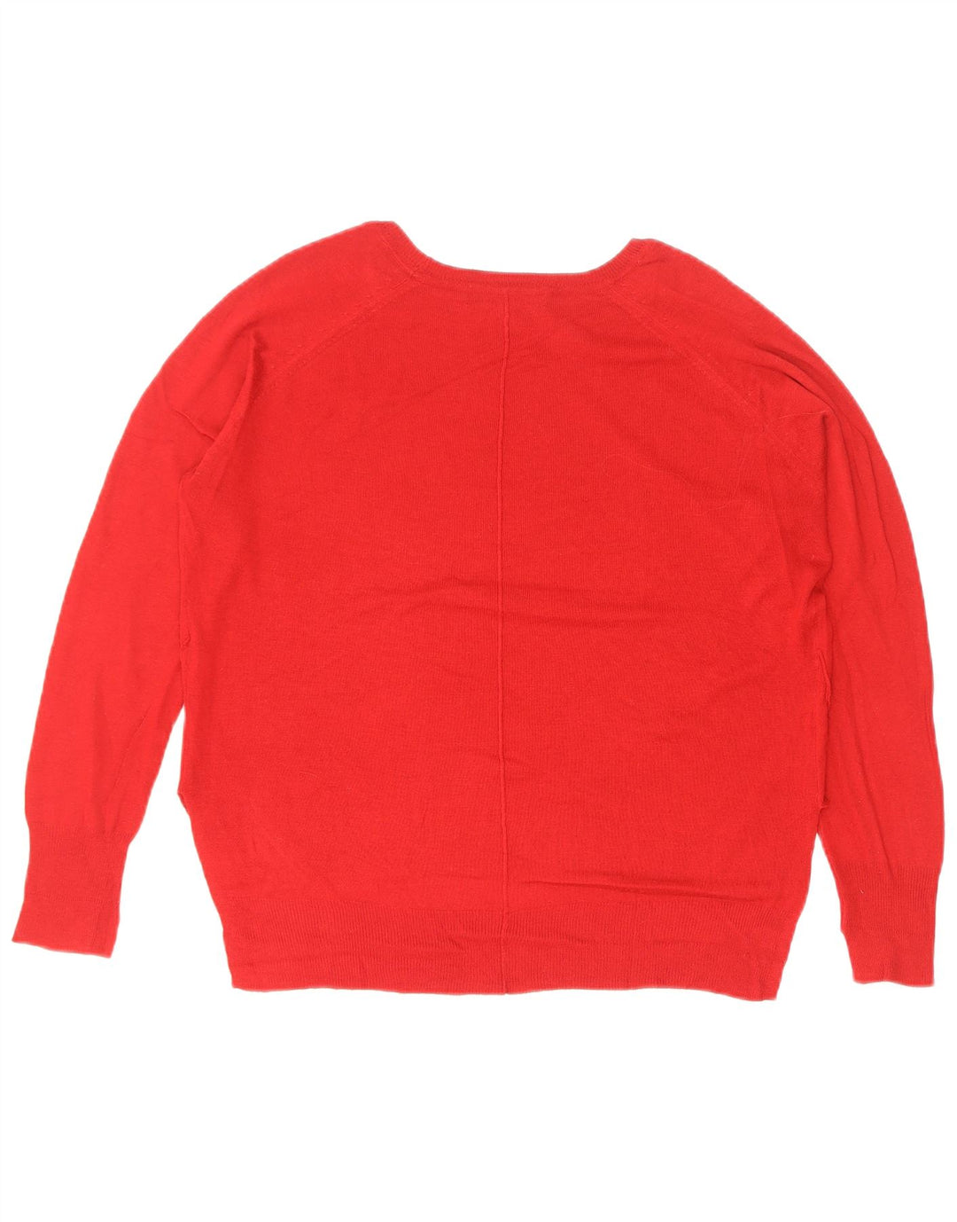 Damski sweter oversize z dekoltem w łódkę Zara UK 10 Small Red