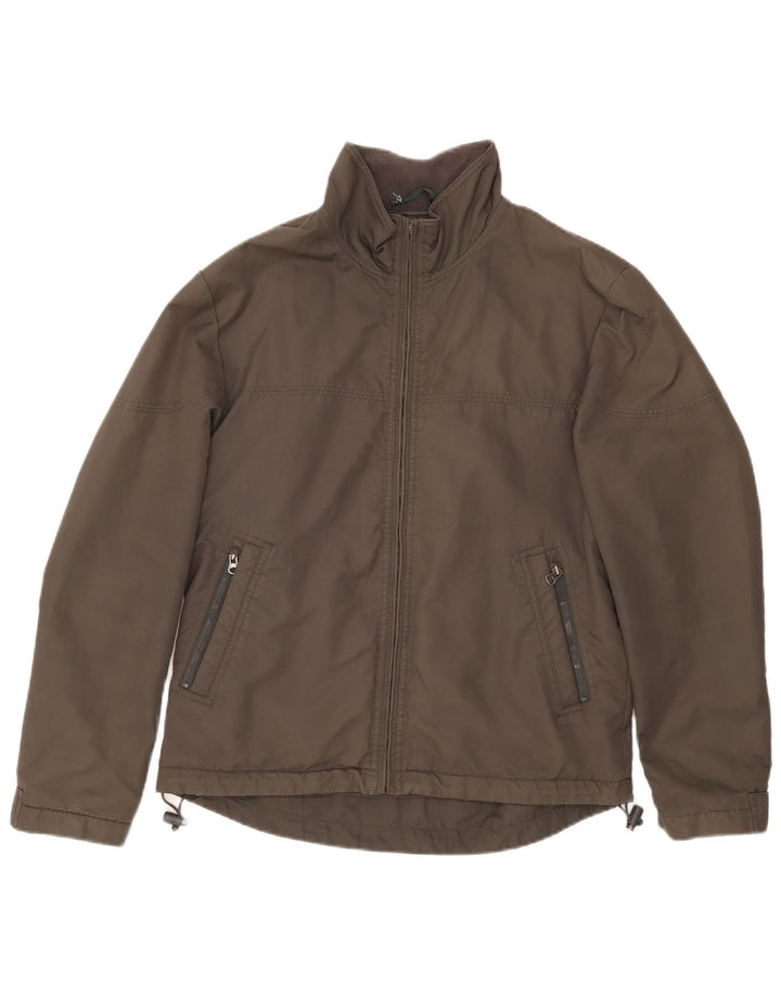 Męska kurtka bomberka Zara UK 40, duża nylonowa khaki