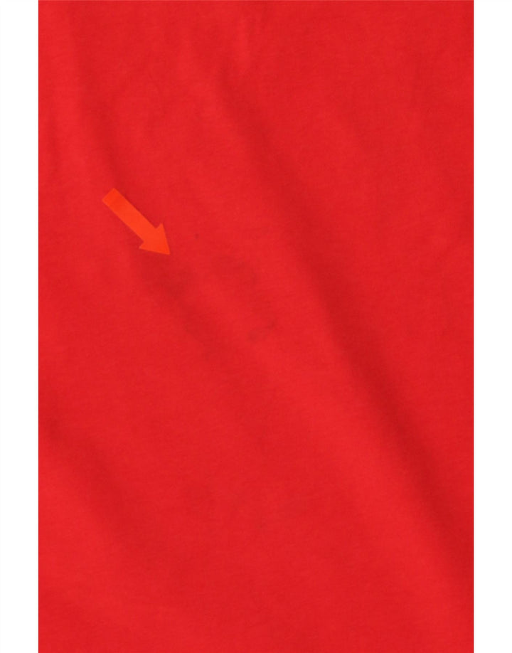 Chłopięcy T-shirt z grafiką La Martina, 9-10 lat, czerwony