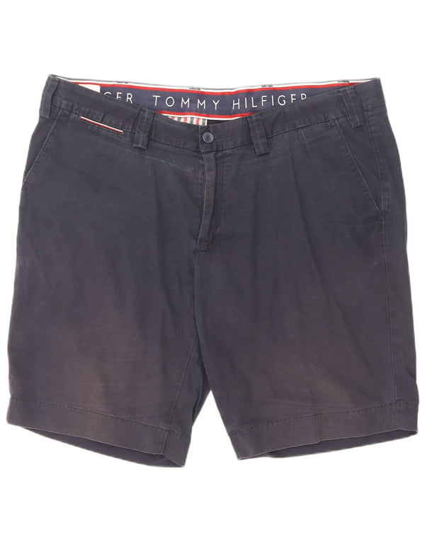 Męskie spodenki Chino Tommy Hilfiger Brooklyn W42 2XL Granatowa bawełna