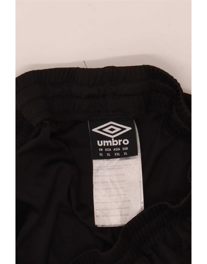 Męskie spodenki sportowe Umbro XL, czarny poliester