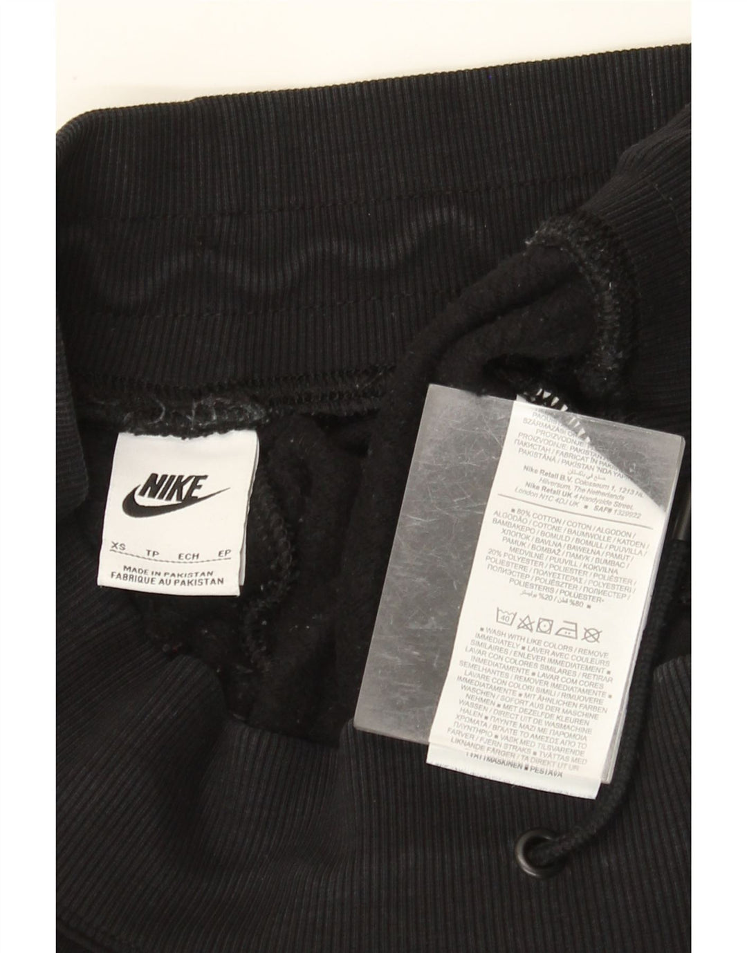 Damskie spodnie dresowe NIKE Joggers UK 6 XS, czarna bawełna