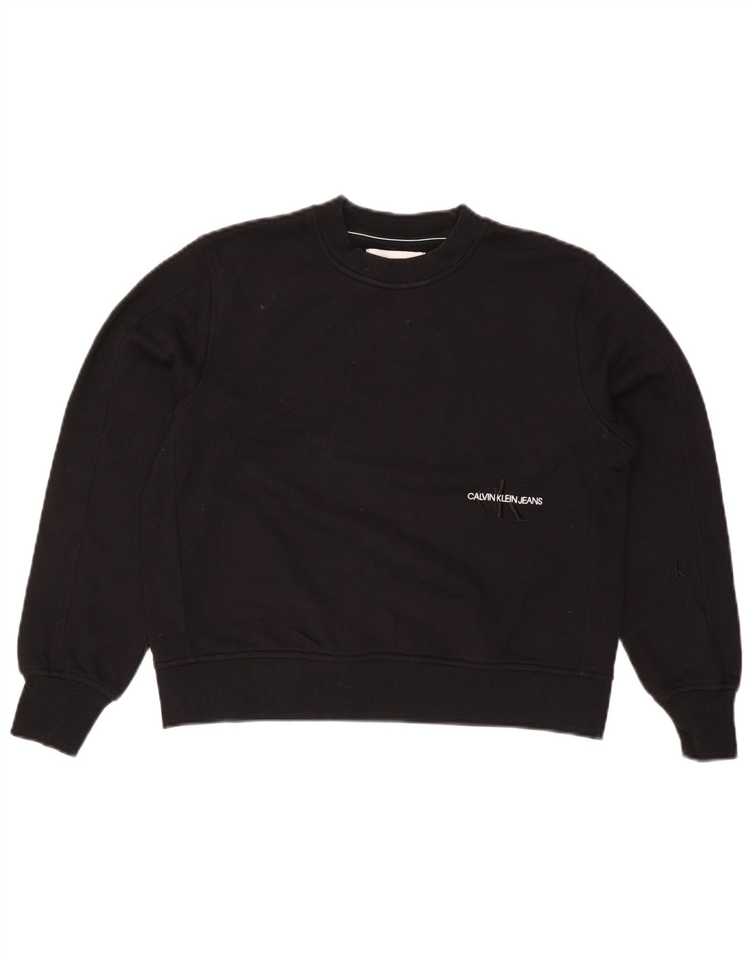 Damska bluza oversize Calvin Klein Jeans UK 10, mała czarna