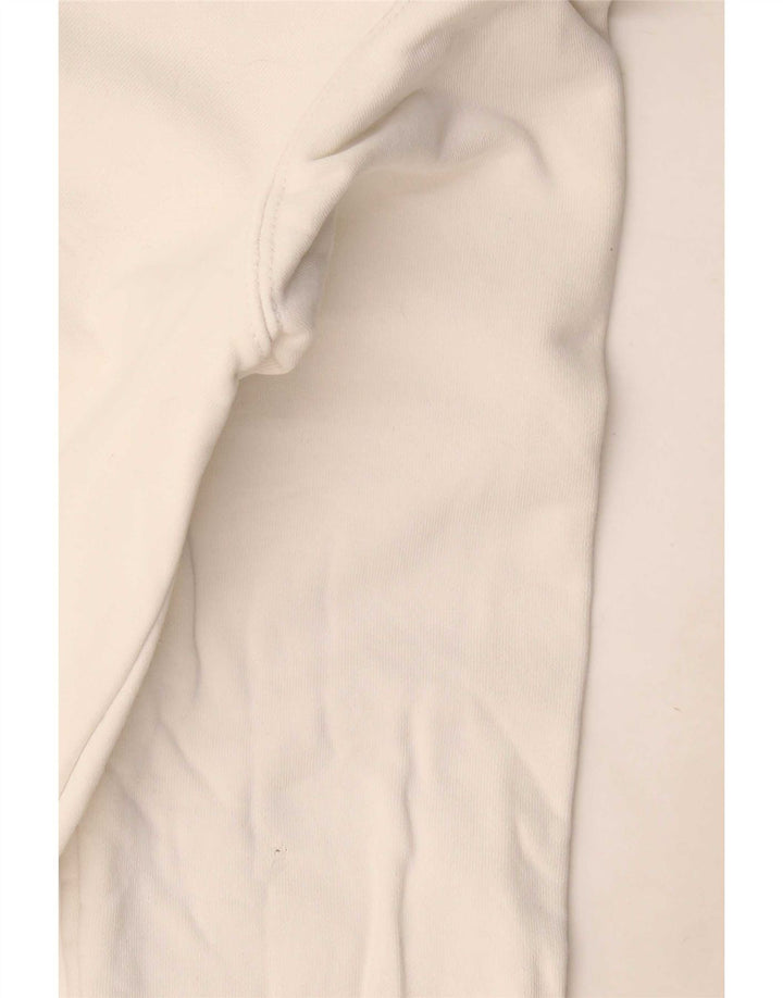 Dsquared2 Męska bluza graficzna Jumper Small White Cotton