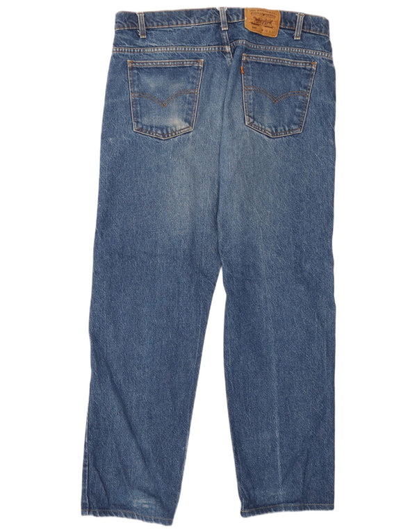 Męskie jeansy Levi's 505 Straight W38 L30 Niebieskie