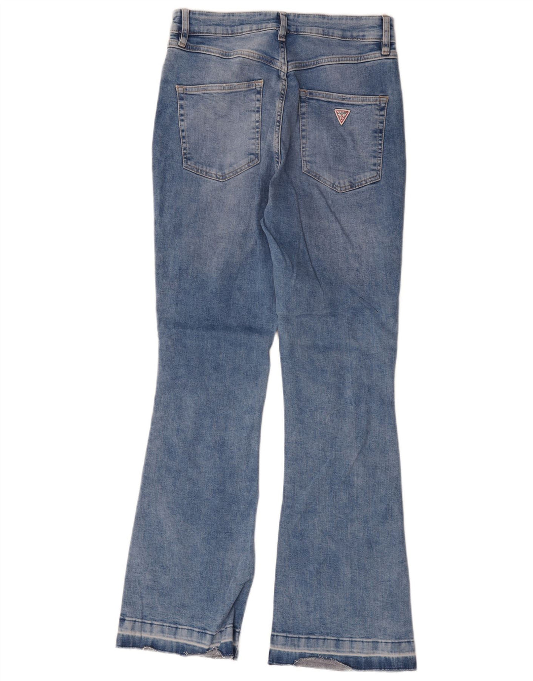 Guess Damskie jeansy Bootcut W30 L30 Niebieskie bawełniane