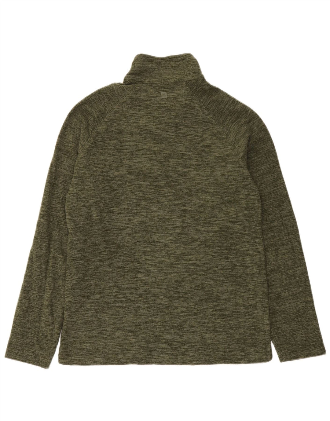 Męski sweter polarowy Mountain Warehouse z zamkiem błyskawicznym, mały, khaki, nakrapiany