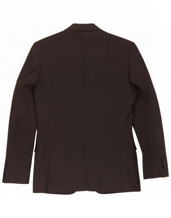 Pierre Cardin Męska marynarka zapinana na 2 guziki UK 36 Small Grey Poliester