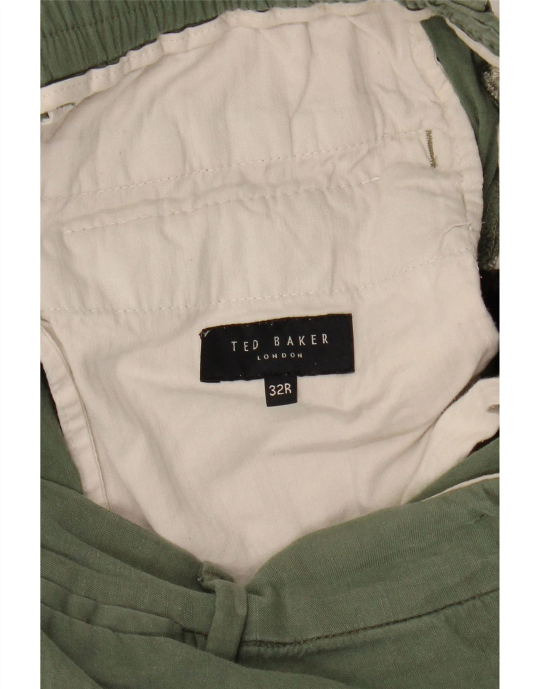 Męskie spodenki chino Ted Baker W32, modal, średnio zielony