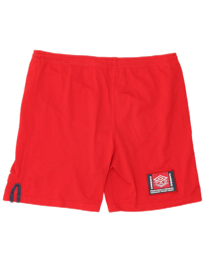 Męskie spodenki sportowe Umbro, duże, czerwone