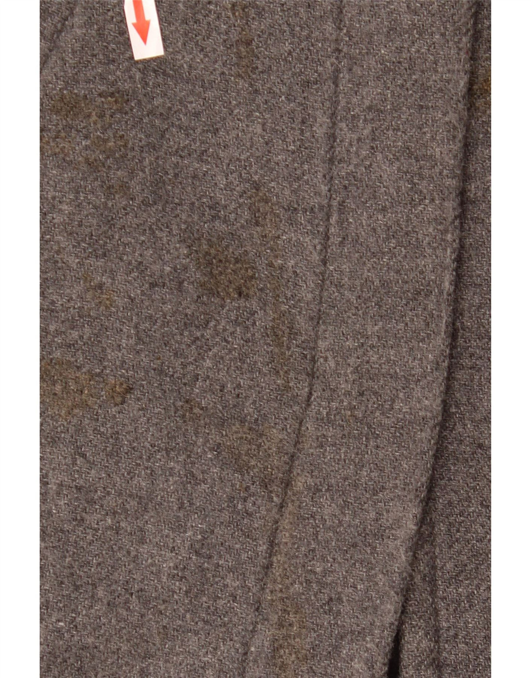 Damski płaszcz oversize Zara UK 10 Small, szara wełna