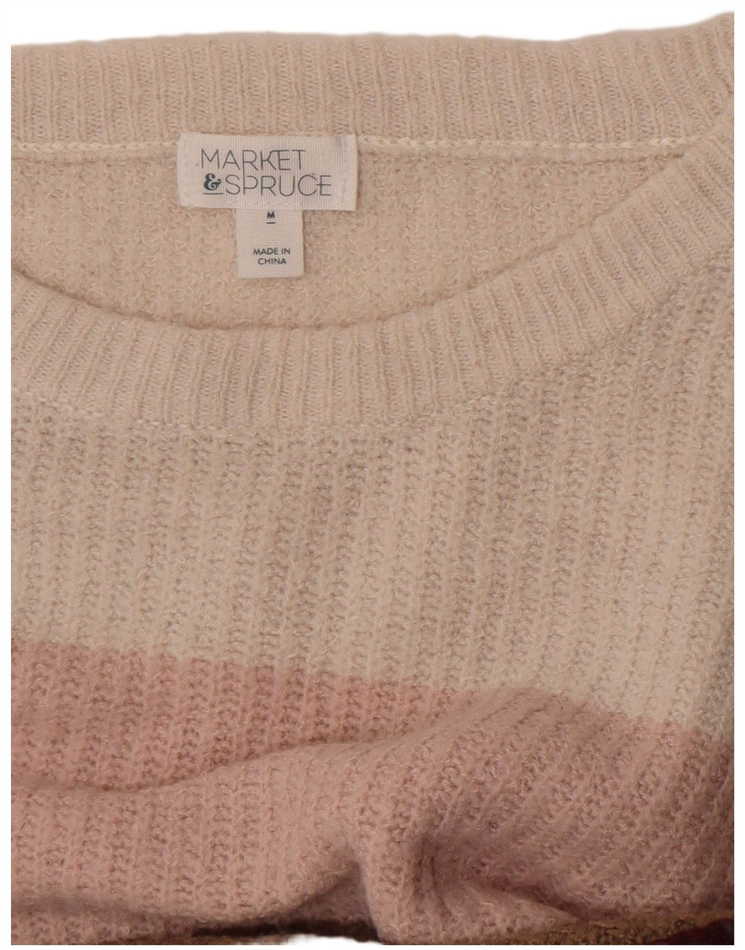 Sweter damski Market & Spruce z okrągłym dekoltem, UK 14, średni, wielokolorowy